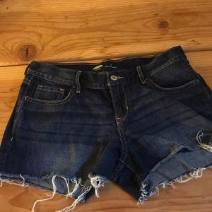 Old Navy Frayed Denim Shorts